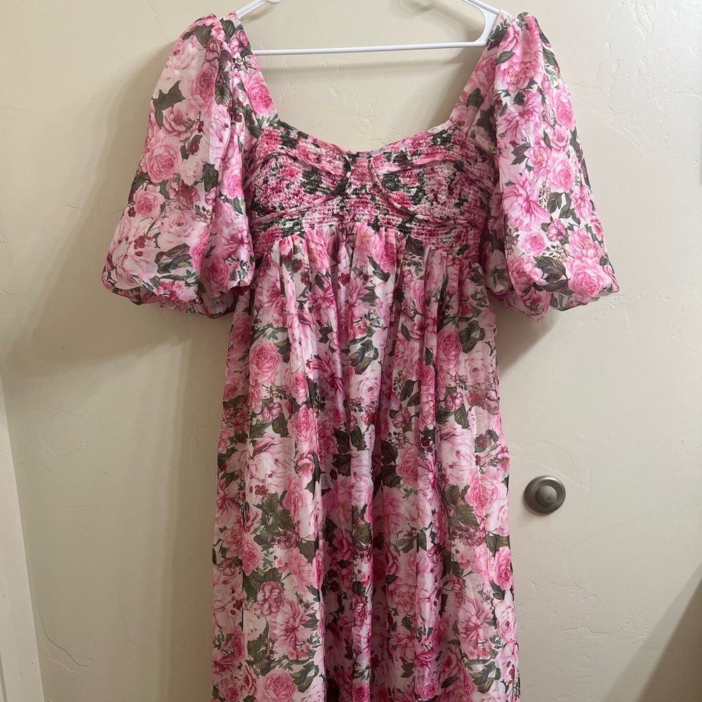 Puff Sleeve Dress